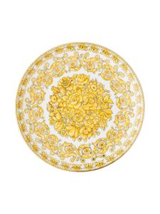 Versace assiette Medusa Rhapsody - Jaune