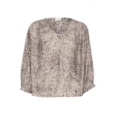 Kaffe - Beige | Dames | Trui | Beige | 46 | regular | Kamst mode