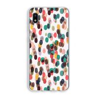 Tropical Dots: Samsung Galaxy A10 Transparant Hoesje Tropical Dots: Samsung Galaxy A10 Transparant Hoesje