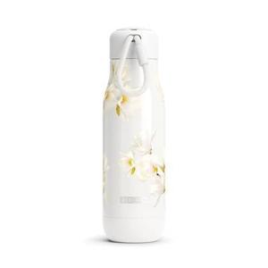 Zoku - Thermosfles RVS, 500 ml, Wit Bloem Design- Zoku | Hydration