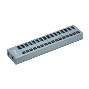 i-tec I-TEC USB 3.0 Charging HUB 16 Port USB-combi-hub Grijs