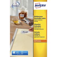 Etiket avery l6025rev-25 63.5x46.6mm wit 450stuks