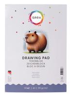 Tekenblok qrea a3 50vel 90gr gelijmd | 5 stuks