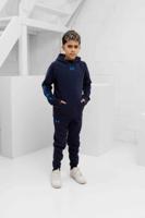Under Armour Rival Fleece Trainingspak Kids Donkerblauw - Maat 140 - Kleur: Donkerblauw | Soccerfanshop