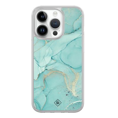 iPhone 14 Pro hybride hoesje - Touch of mint
