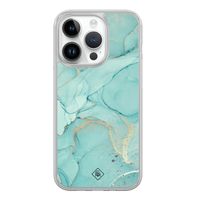 iPhone 14 Pro hybride hoesje - Touch of mint