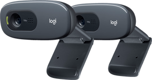 Logitech C270 HD-Webcam 2-pack