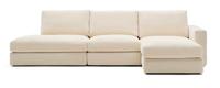 Kave Home 5-zits Loungebank 'Alea' Rechts, kleur Beige