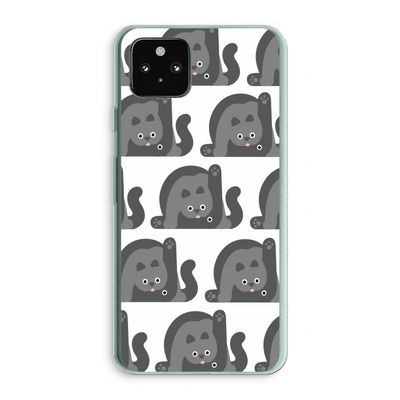 Cats: Google Pixel 5a 5G Transparant Hoesje