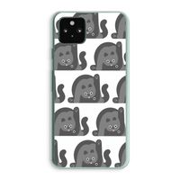 Cats: Google Pixel 5a 5G Transparant Hoesje