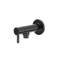 Hoekstopkraan IVY 1/2 3/8 Zwart Chroom PVD Hoekstopkraan IVY 1/2 3/8 Zwart Chroom PVD