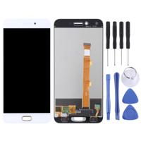 LCD-scherm en digitizer volledige montage voor OPPO A77 (wit)