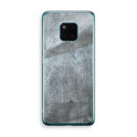 Grey Stone: Huawei Mate 20 Pro Transparant Hoesje