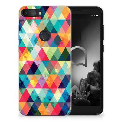 Alcatel 1S (2019) | TPU bumper | Geruit