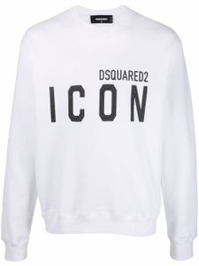 DSQUARED2 sweat Icon en jersey - Blanc