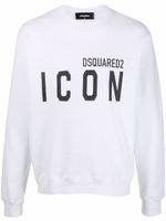 DSQUARED2 sweat Icon en jersey - Blanc