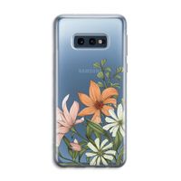 Floral bouquet: Samsung Galaxy S10e Transparant Hoesje