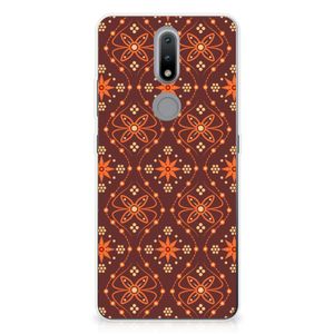 Nokia 2.4 TPU bumper Batik Brown