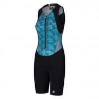 Assos Trisuit Triator NS speedsuit mouwloos blauw dames M