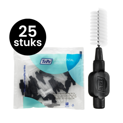 TePe Interdentale Ragers Original 1.5 mm zwart - 25 stuks