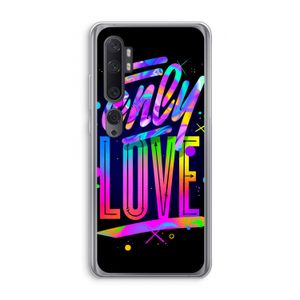 Only Love: Xiaomi Mi Note 10 Pro Transparant Hoesje