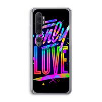 Only Love: Xiaomi Mi Note 10 Pro Transparant Hoesje