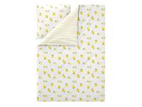 LIVARNO Microvezelsatijn beddengoed, 140 x 200 cm (Citroenen)