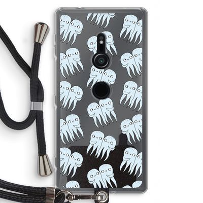 Octopussen: Sony Xperia XZ2 Transparant Hoesje met koord