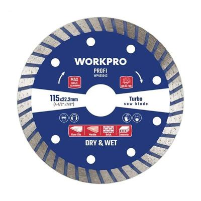 Diamantschijf Workpro Profi Turbo