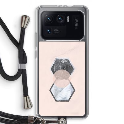 Creatieve toets: Xiaomi Mi 11 Ultra Transparant Hoesje met koord