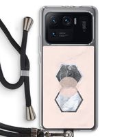Creatieve toets: Xiaomi Mi 11 Ultra Transparant Hoesje met koord