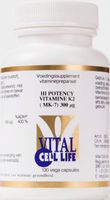 Vital Cell Life Vitamin K2 300 mcg hi potency (100 caps)