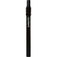Ergotec Zadelpen verend 25.4 300mm kaars zwart
