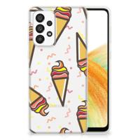 Samsung Galaxy A33 5G | Siliconen Case | Icecream