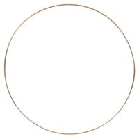 Creativ Company Metalen draadring goud, 30cm