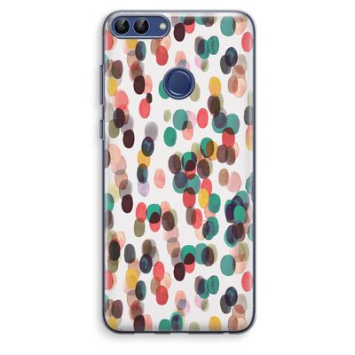 Tropical Dots: Huawei P Smart (2018) Transparant Hoesje