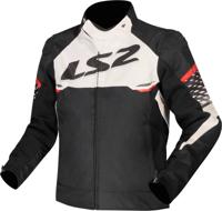 LS2 jas "apex" jacket apex men black/white/red gr. l