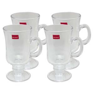 Irish Coffee glas - 4x - 230 ml - glazen - 14 cm - koffie glazen