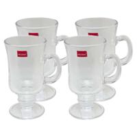 Irish Coffee glas - 4x - 230 ml - glazen - 14 cm - koffie glazen - thumbnail