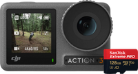 DJI Osmo Action 3 + 128 GB SD kaart