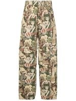 GCDS pantalon cargo Hentai à motif jacquard - Tons neutres - thumbnail