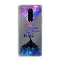 Stars quote: OnePlus 8 Transparant Hoesje Stars quote: OnePlus 8 Transparant Hoesje