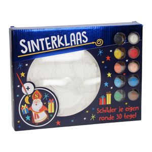 Wins Holland Schilder je eigen Sinterklaas 3D-tegel