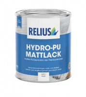 relius hydro-pu mattlack wit 0.75 ltr - thumbnail