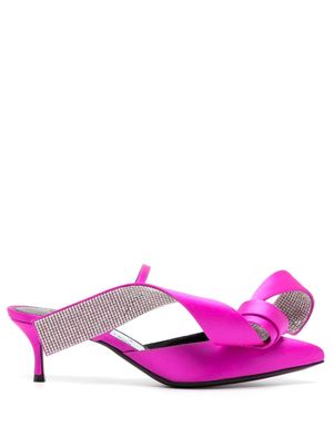 Sergio Rossi sandales Marquise 50 mm en cuir - Rose