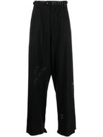 Balenciaga pantalon de tailleur Graffiti Skater - Noir