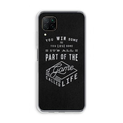 Life: Huawei P40 Lite Transparant Hoesje