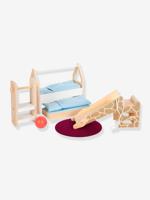 POPPENHUISMEUBELS KINDERKAMER small foot® meerkleurig POPPENHUISMEUBELS KINDERKAMER small foot® meerkleurig