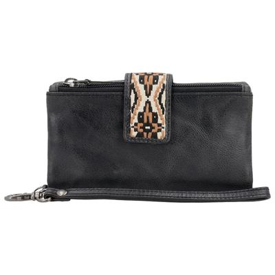 Hide & Stitches Portemonnee/Clutch Next Navajo Zwart