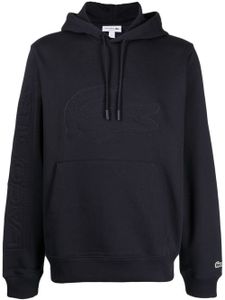 Lacoste hoodie à logo crocodile - Bleu